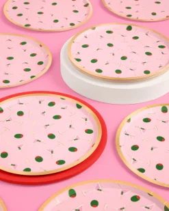 Martini Plates - 25 paper plates