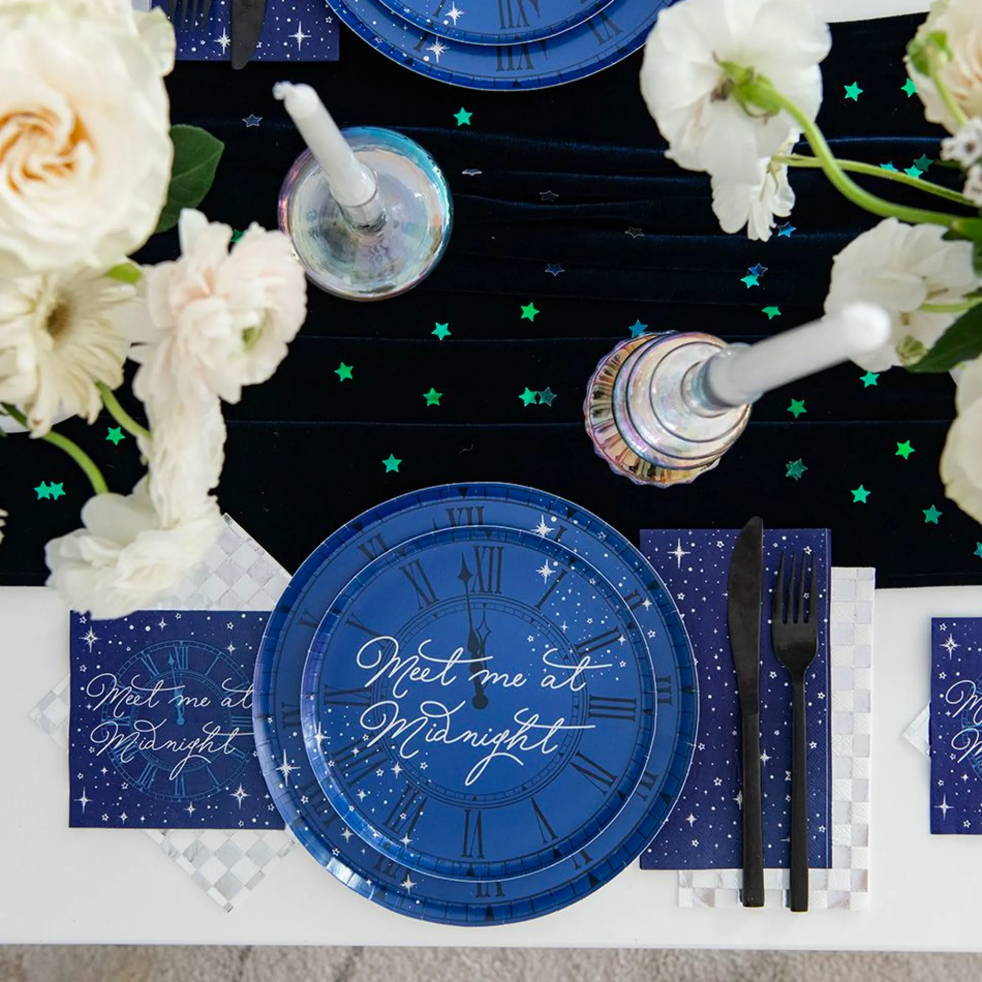Meet Me At Midnight Cocktail Napkins, Pack of 16