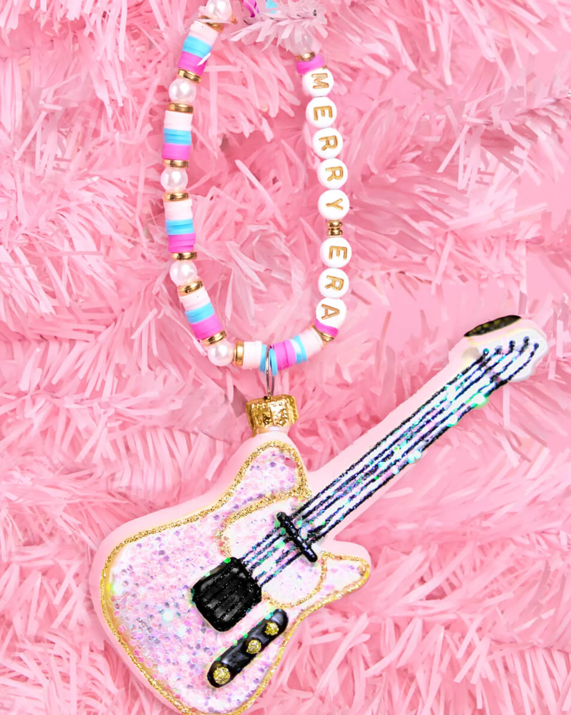 Merry Era Ornament - friendship bracelet ornament