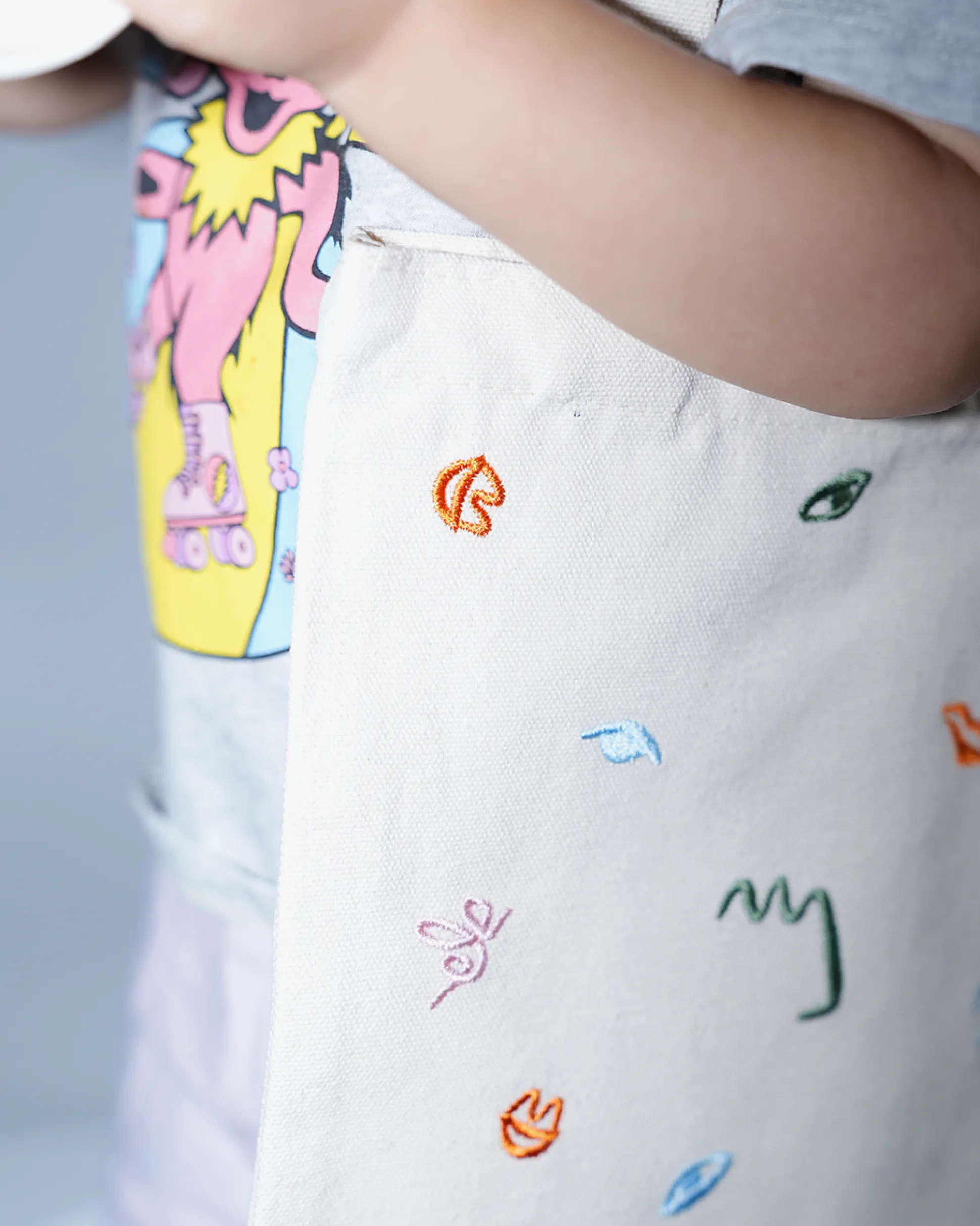 Mini Tote Bag (Art Party Theme)