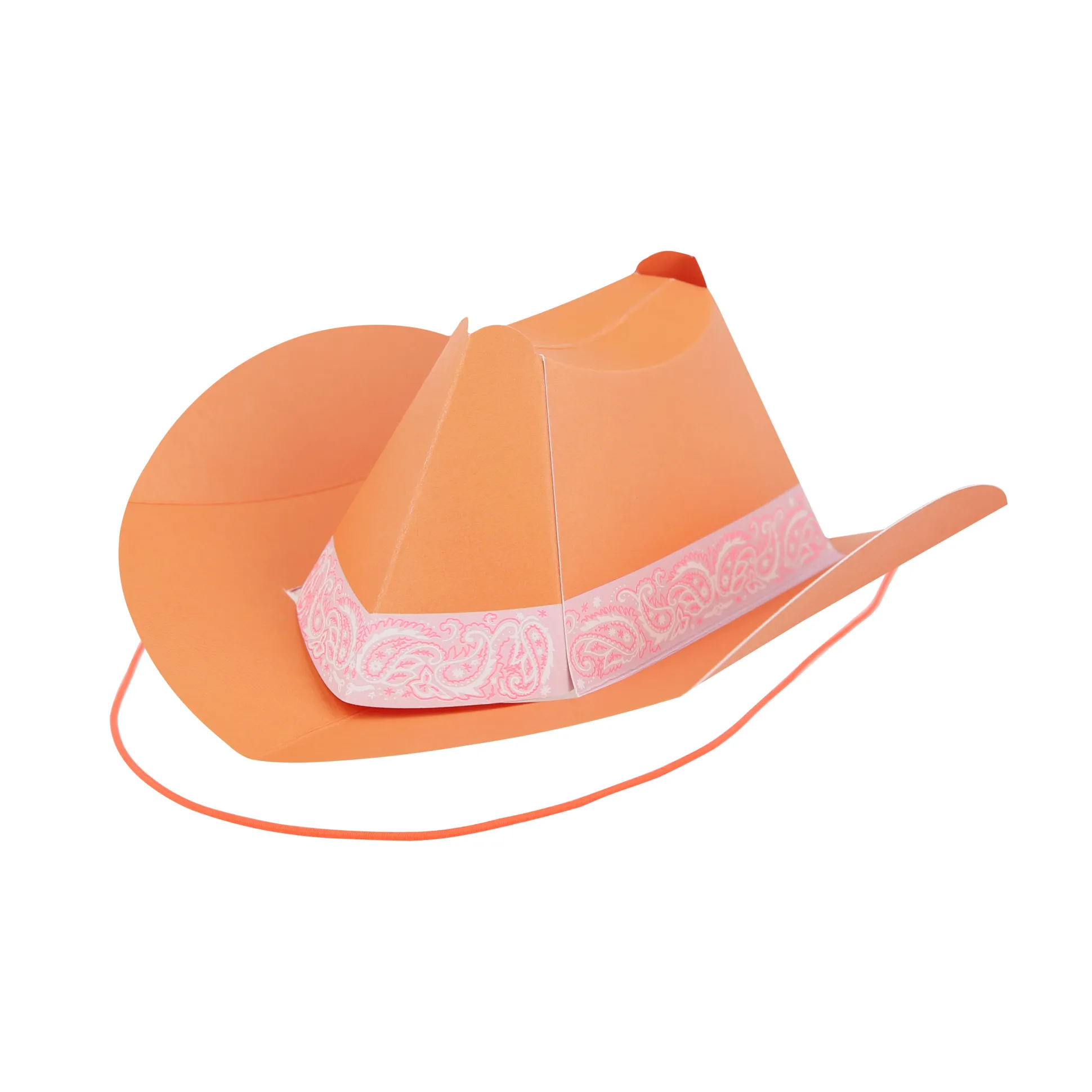Mini Western Party Hats, Set of 8