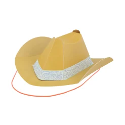 Mini Western Party Hats, Set of 8