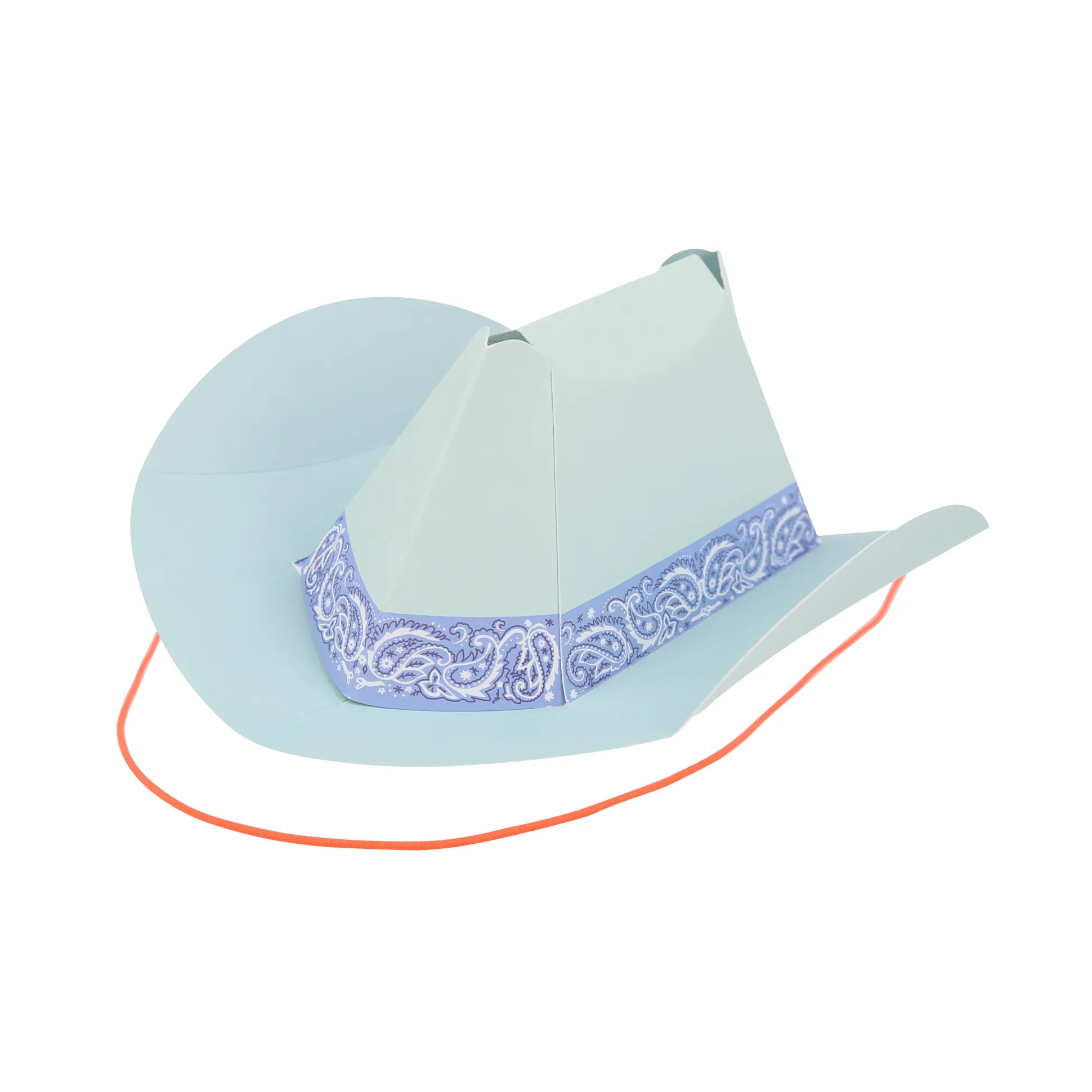 Mini Western Party Hats, Set of 8