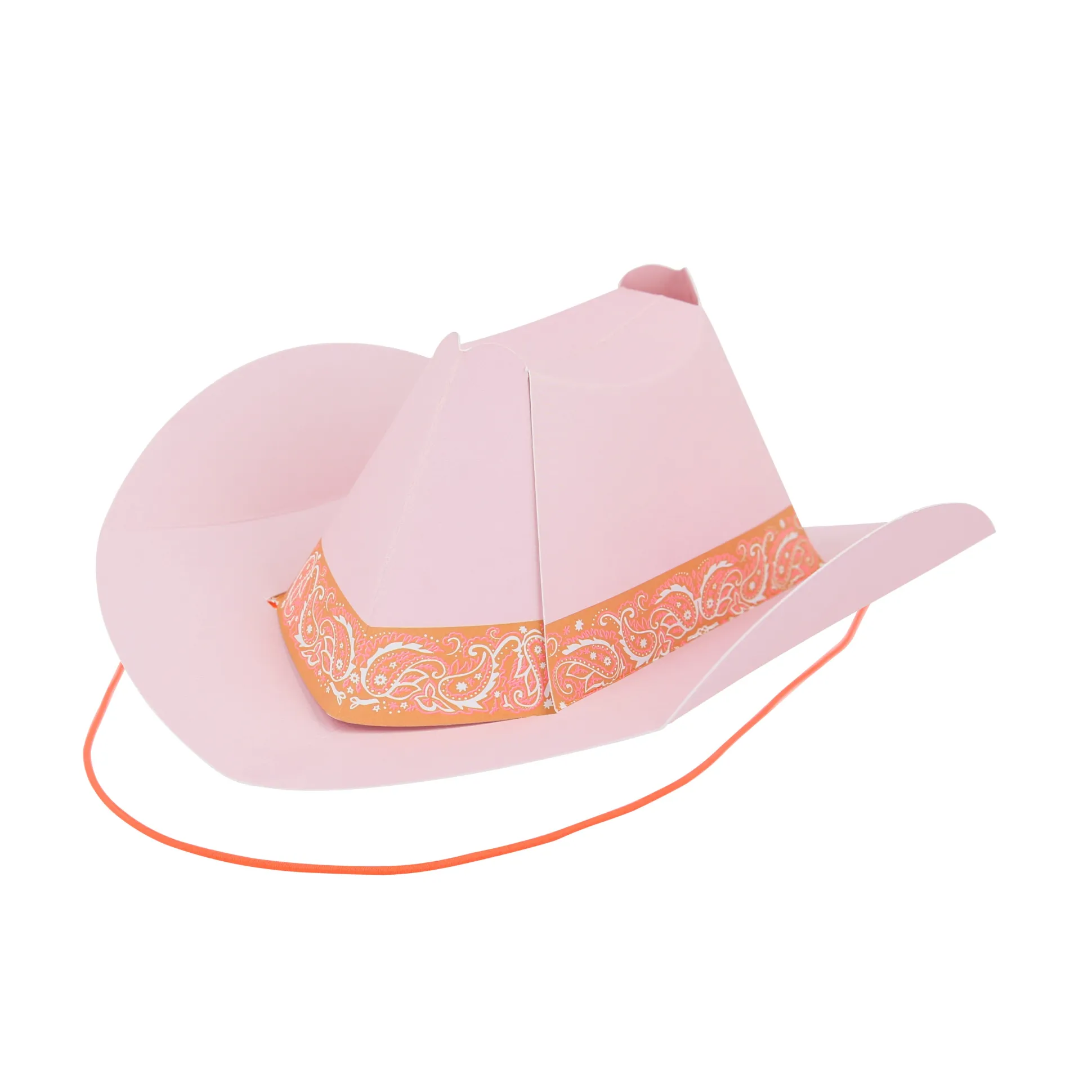 Mini Western Party Hats, Set of 8