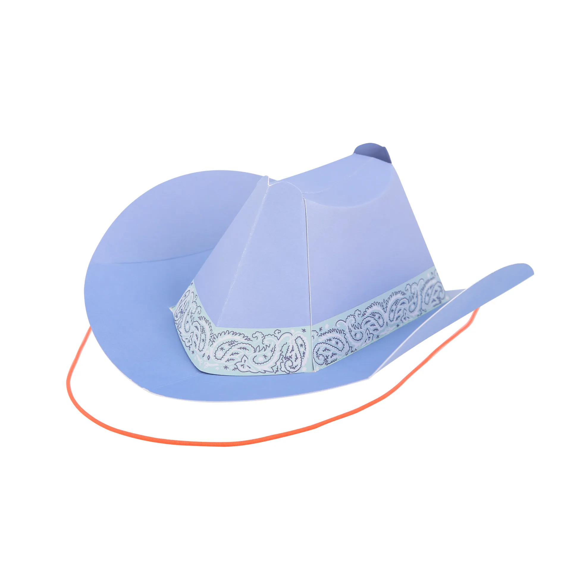 Mini Western Party Hats, Set of 8