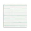 Mint Frenchie Striped Large Napkins, Pack of 16