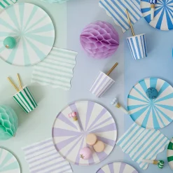 Mixed Stripe Small Napkins, Pack of 16