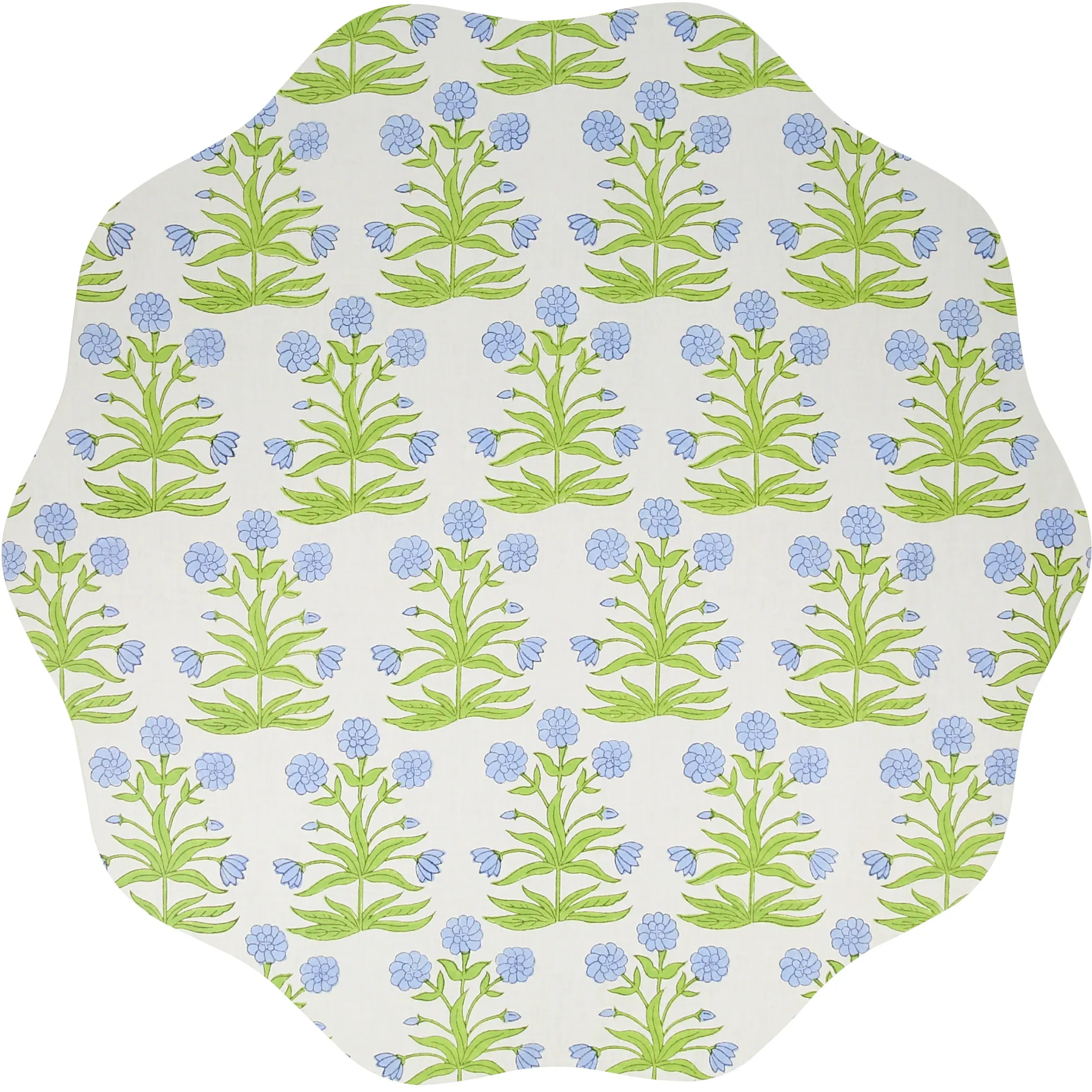 Molly Mahon x Meri Meri Blue Flower Placemat