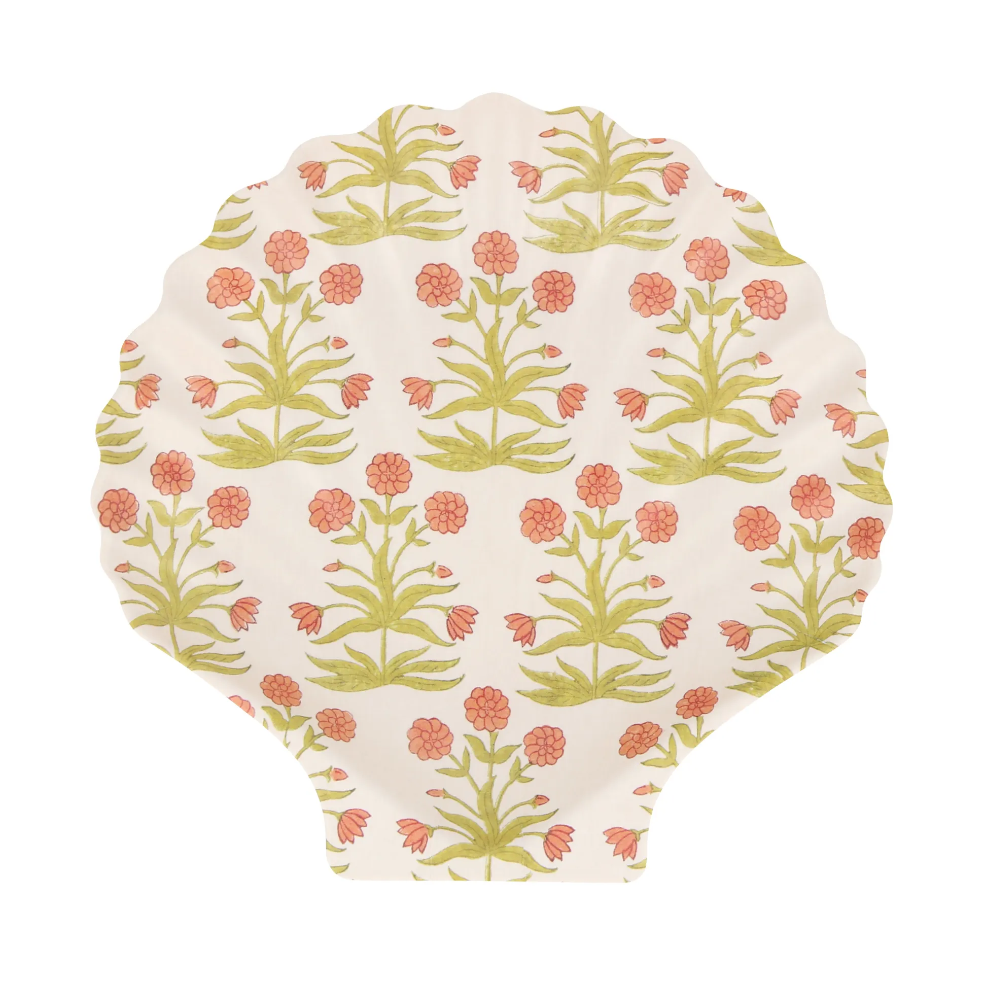 Molly Mahon x Meri Meri Reusable Shell Plates, Pack of 4