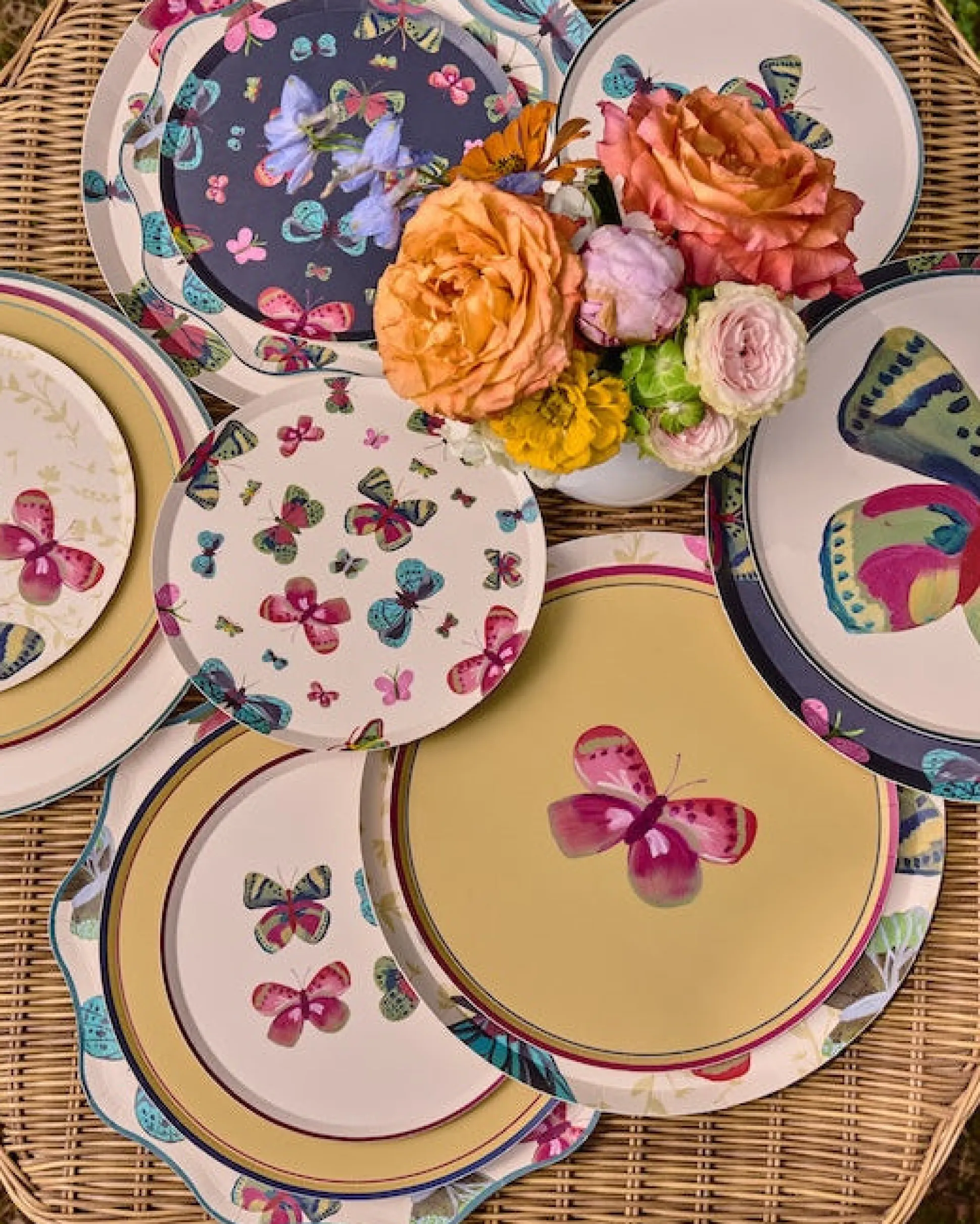 Monet Dinner Plate Set - set of 12