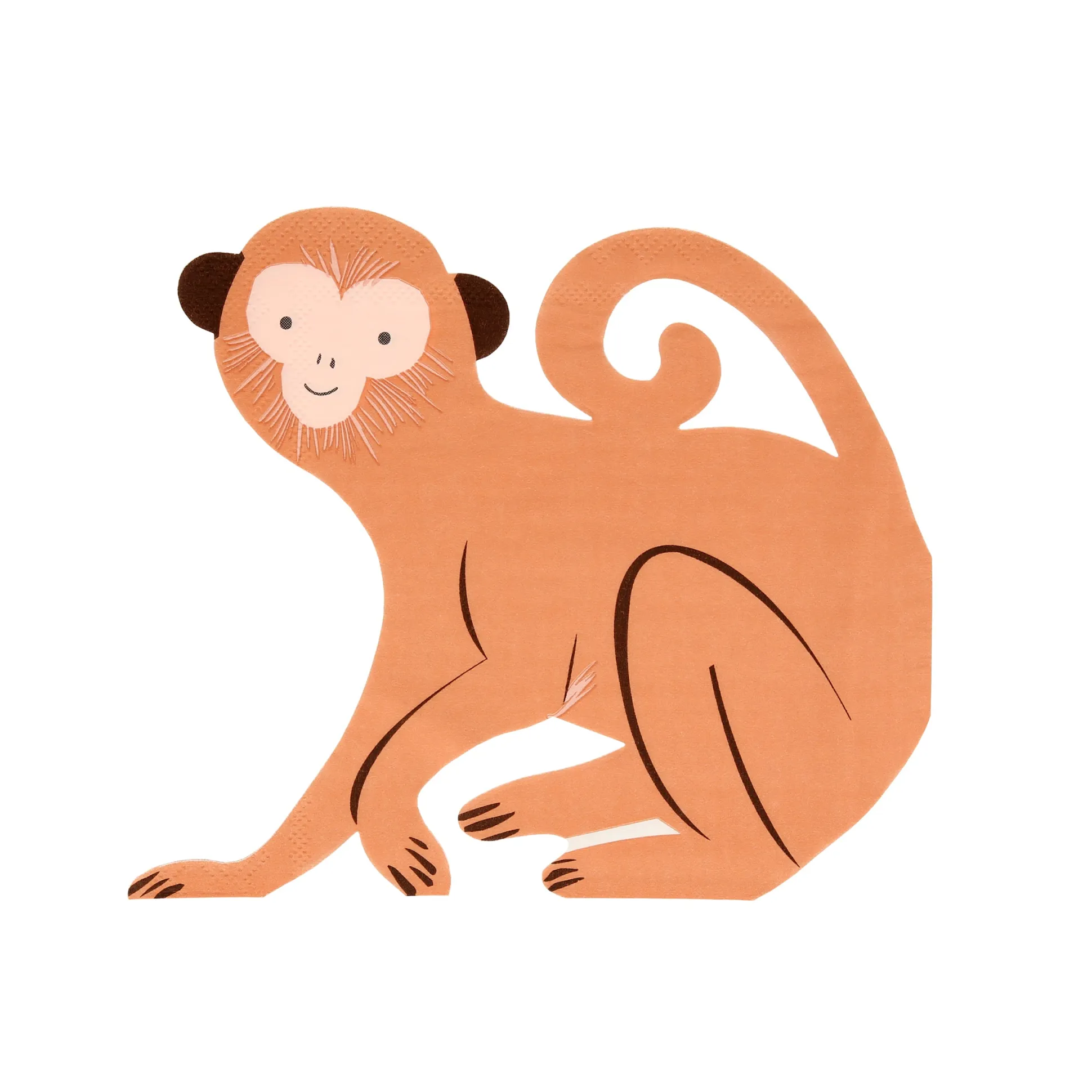 Monkey Napkins, Pack of 16