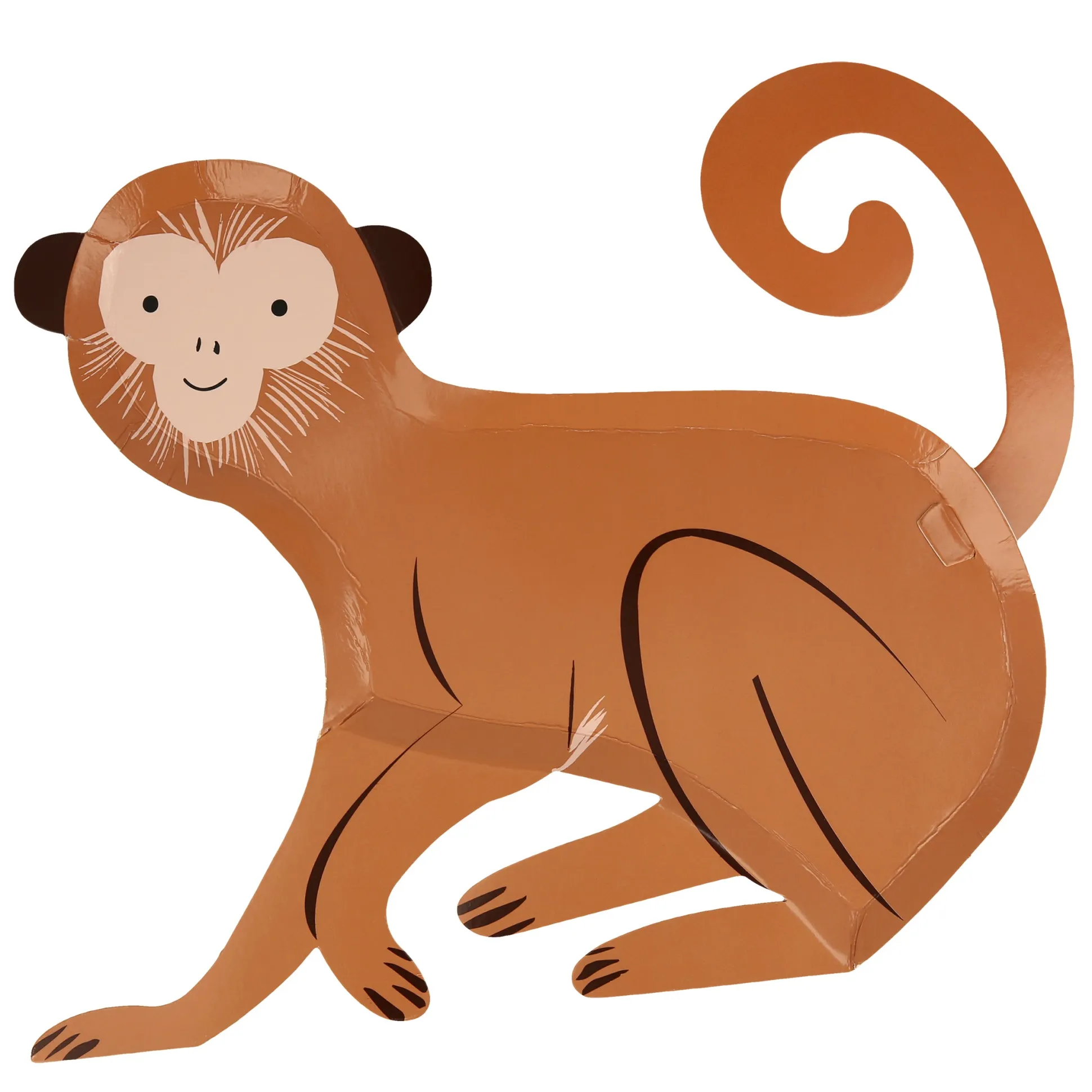 Monkey Plates, Pack of 8