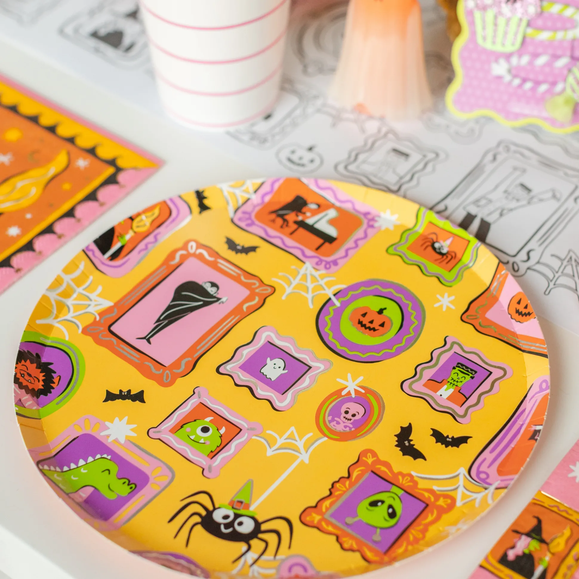 Monster Mash Small Plates, Set of 8