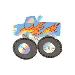 Monster Truck Napkin, Set of 16