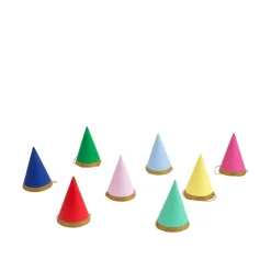 Multicolor Mini Party Hats