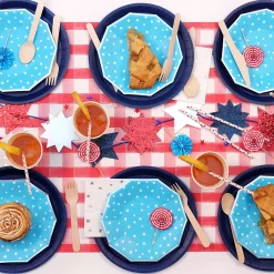 Navy Classic Large Plates (10 per pack)