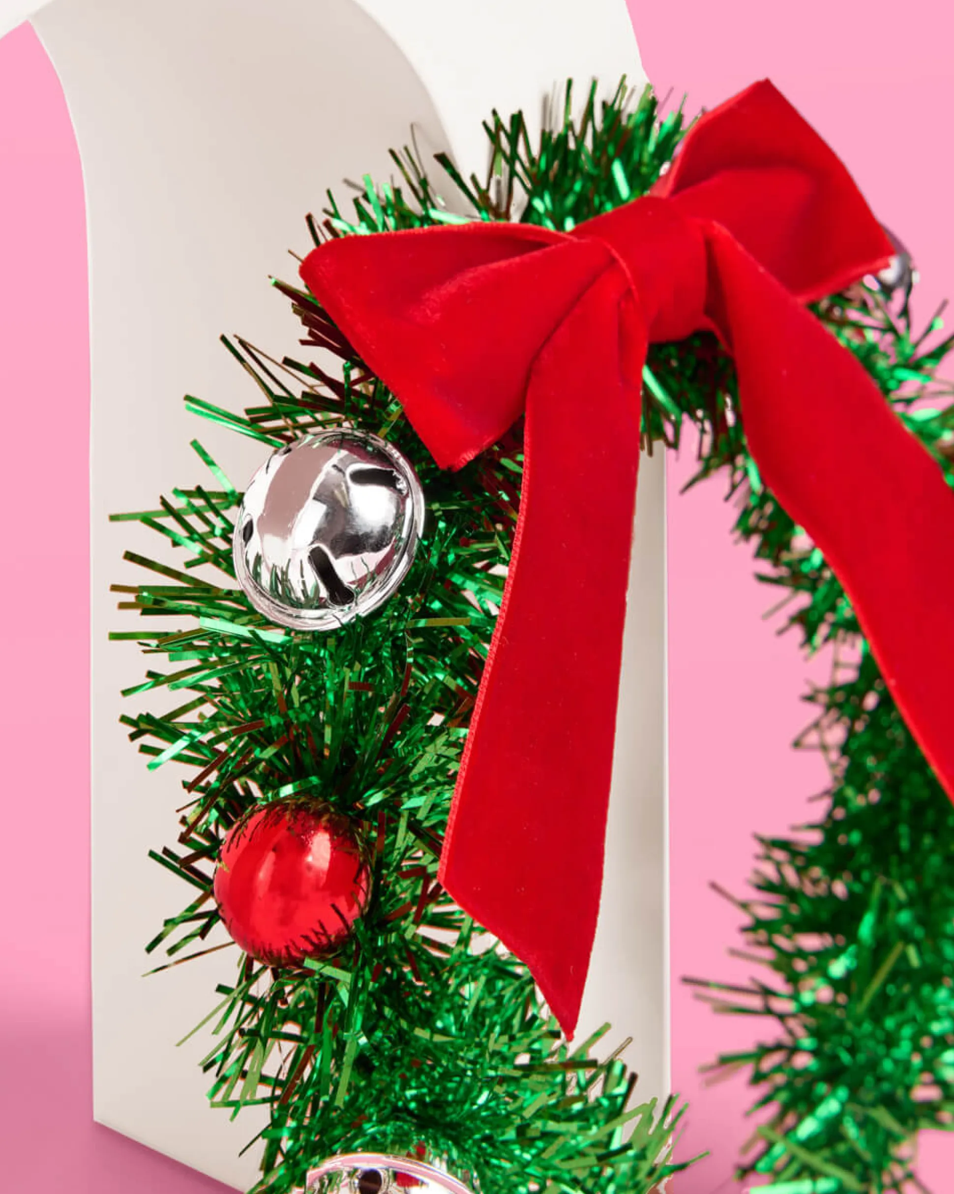 Oh Christmas Headband - fringe + bow headband
