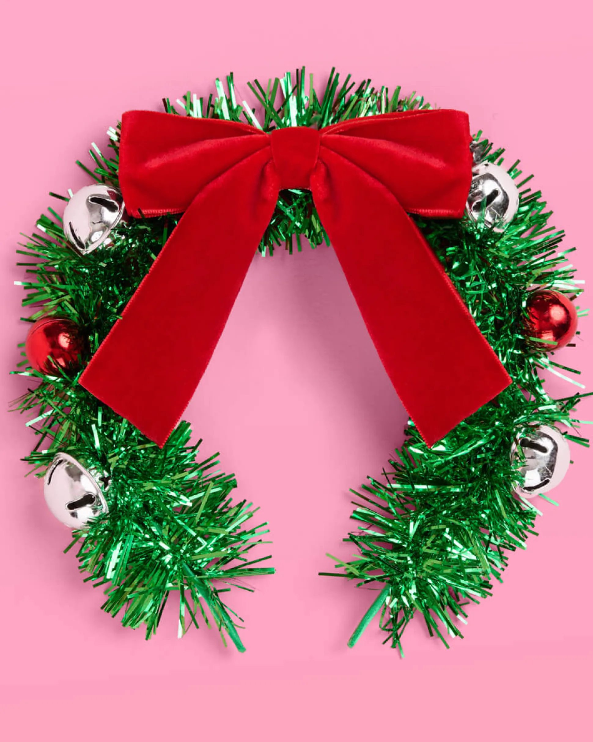 Oh Christmas Headband - fringe + bow headband