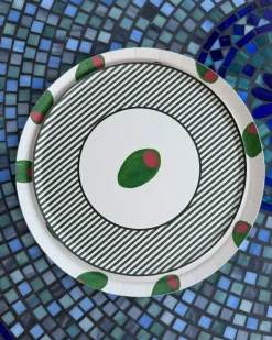 Olivette Dinner Plate Set - set of 12
