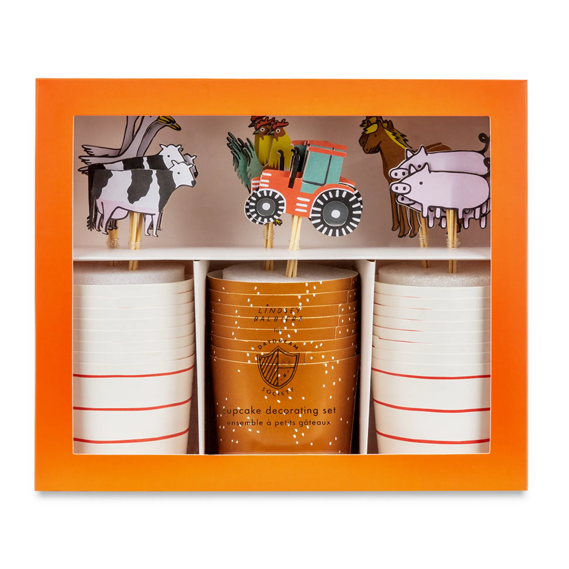 On the Farm Cupcake Decorating Set, Pack of 24