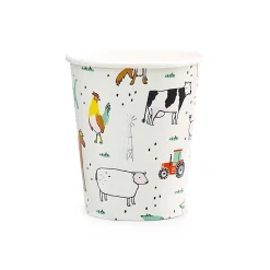 On the Farm 9 oz Cups, Pack of 8