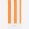 Orange Striped Tablecloth