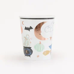 Ornate Halloween Cups (x 8)