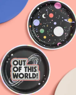 Out of This World Plates - 24 paper plates