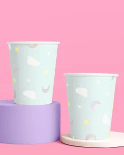 Over the Moon Cups - 50 paper cups