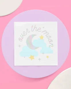 Over the Moon Napkins - 50 paper napkins