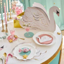 Painted Swan Napkins, Pack of 16
