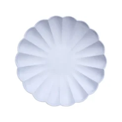 Pale Blue Simply Eco Small Plates, Pack of 8