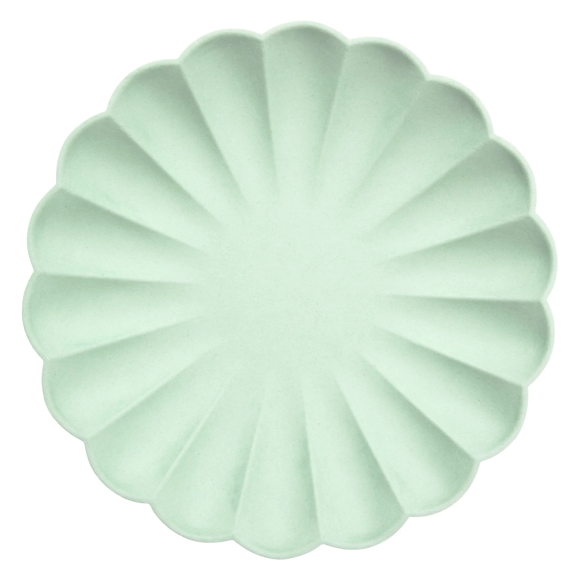 Pale Mint Simply Compostable Large Plates, Pack of 8