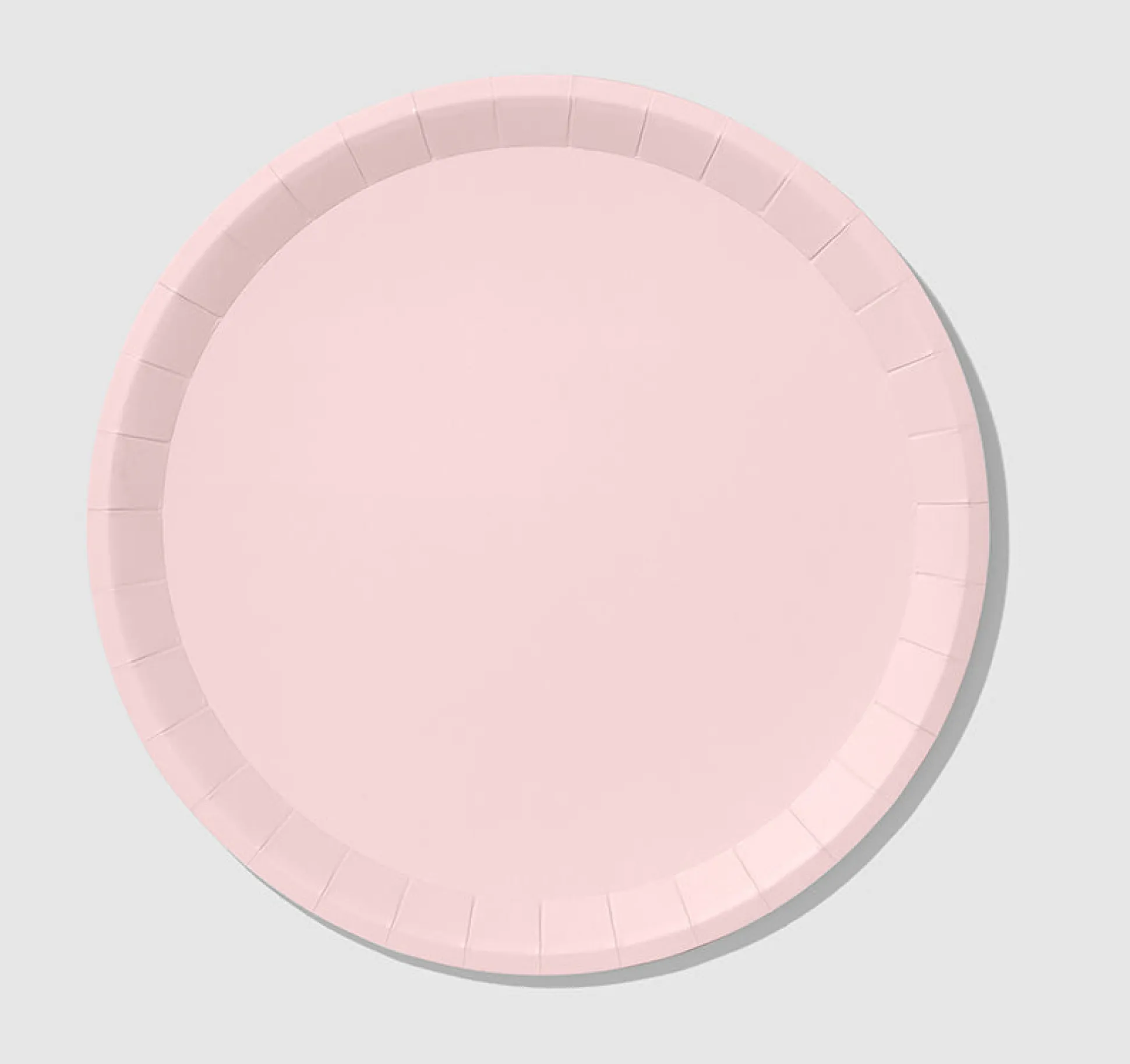 Pale Pink Classic Large Plates (10 per pack)