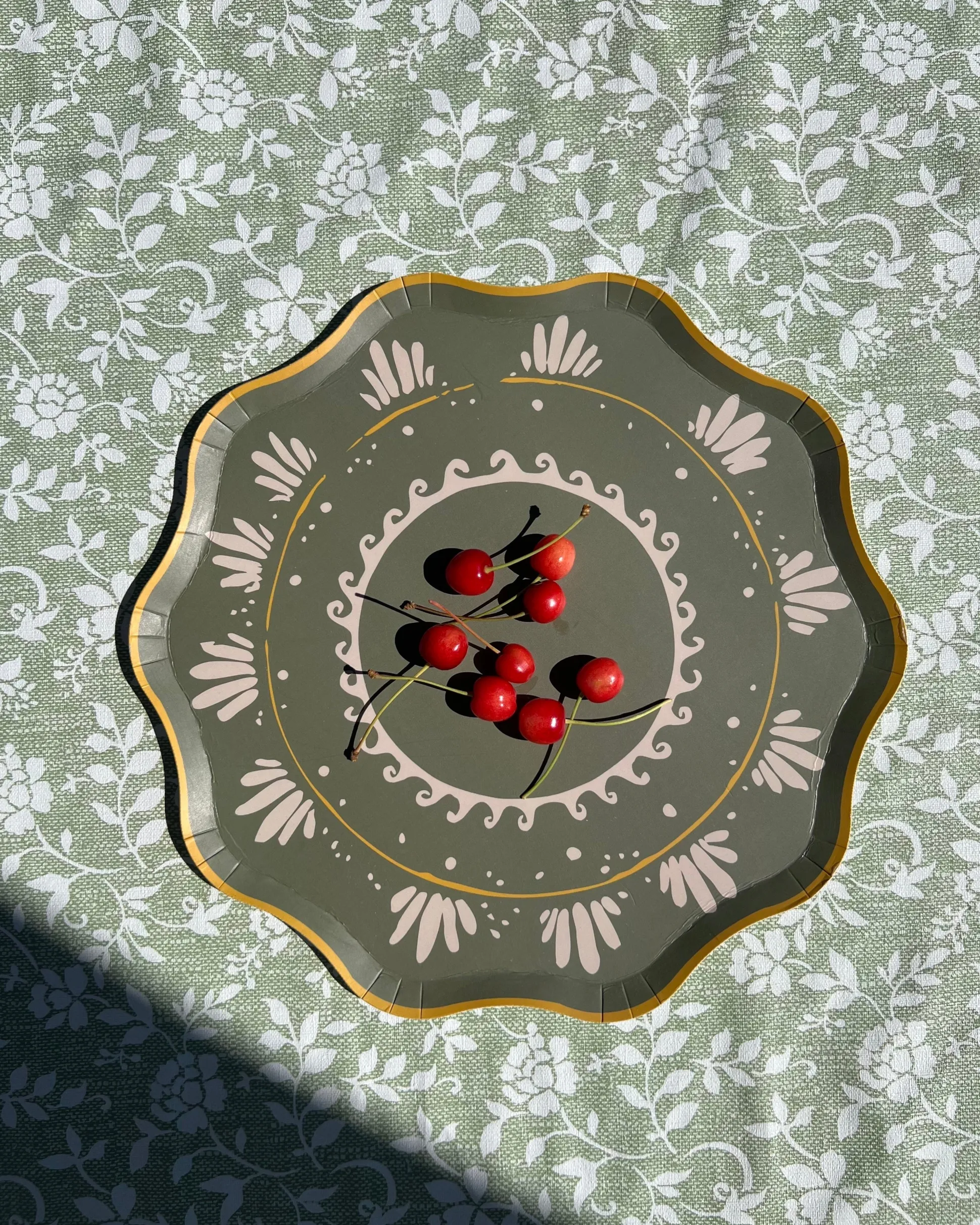 Palmas Dessert Plates, Set of 12
