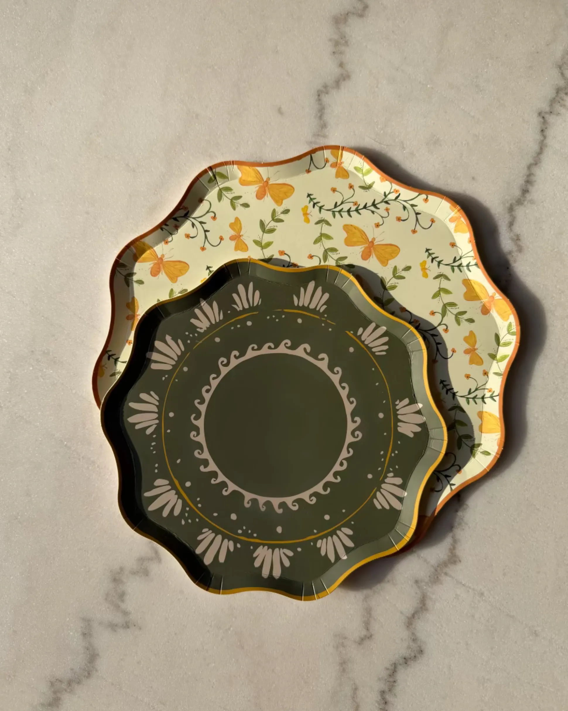 Palmas Dessert Plates, Set of 12