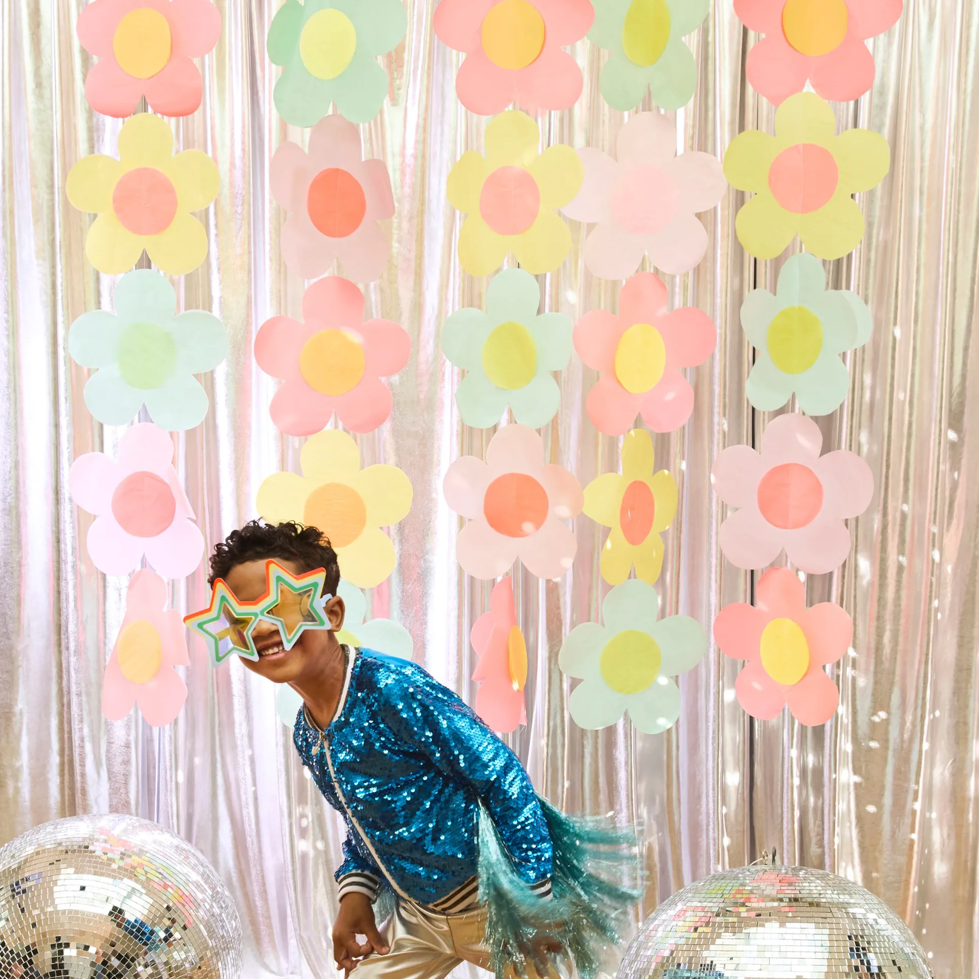 Paper Flower Backdrop