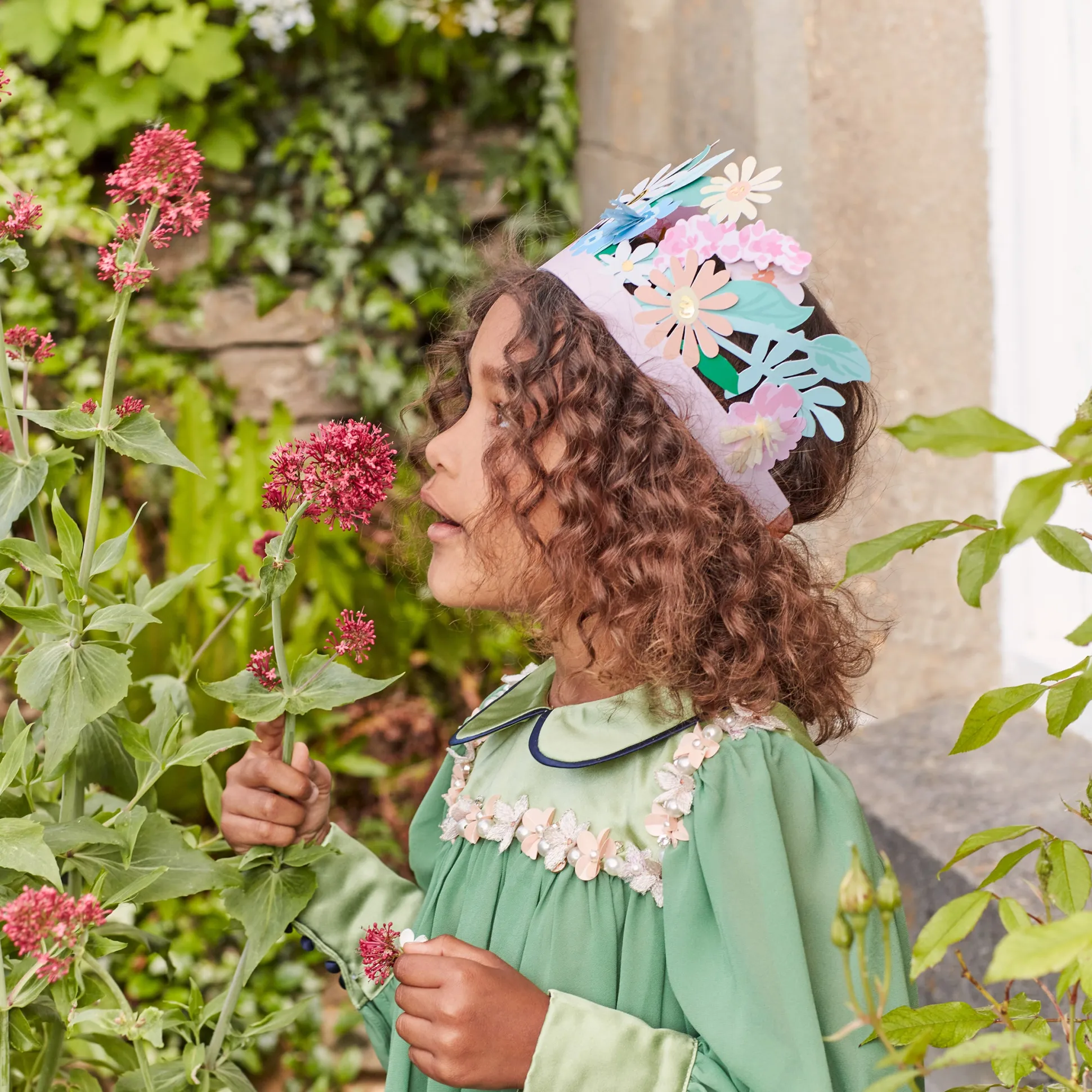 Paper Flower Headdress