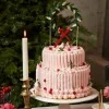 Paper Wreath Cake Topper
