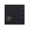 Pasta Party 'Cin Cin' Napkin, Gold Foil