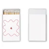 Pasta Party Custom Matchboxes, Red Foil