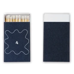 Pasta Party Custom Matchboxes, White Foil