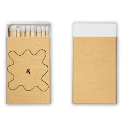 Pasta Party Custom Matchboxes, Black Foil