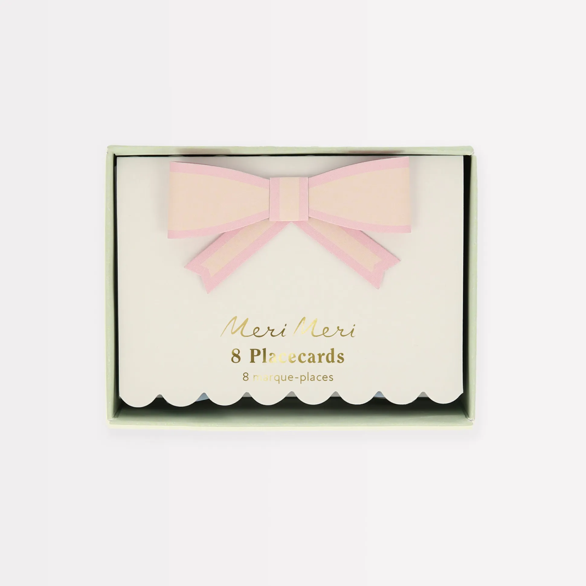Pastel Bow Place Cards