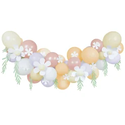 Pastel Daisy Balloon Garland