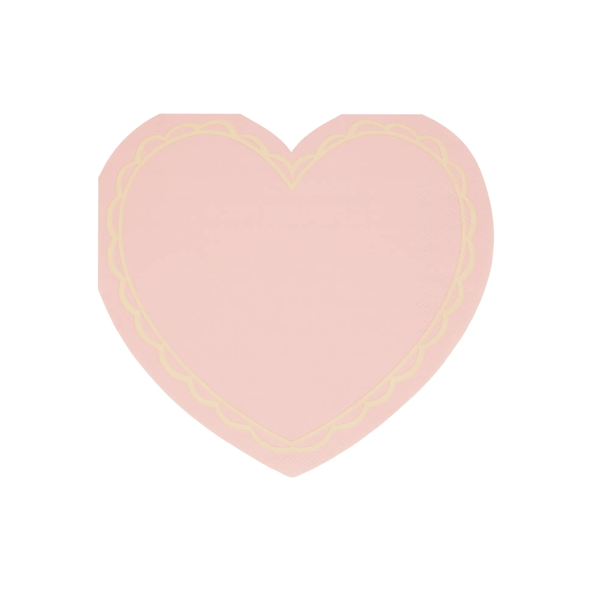 Pastel Heart Large Napkins, Pack of 16