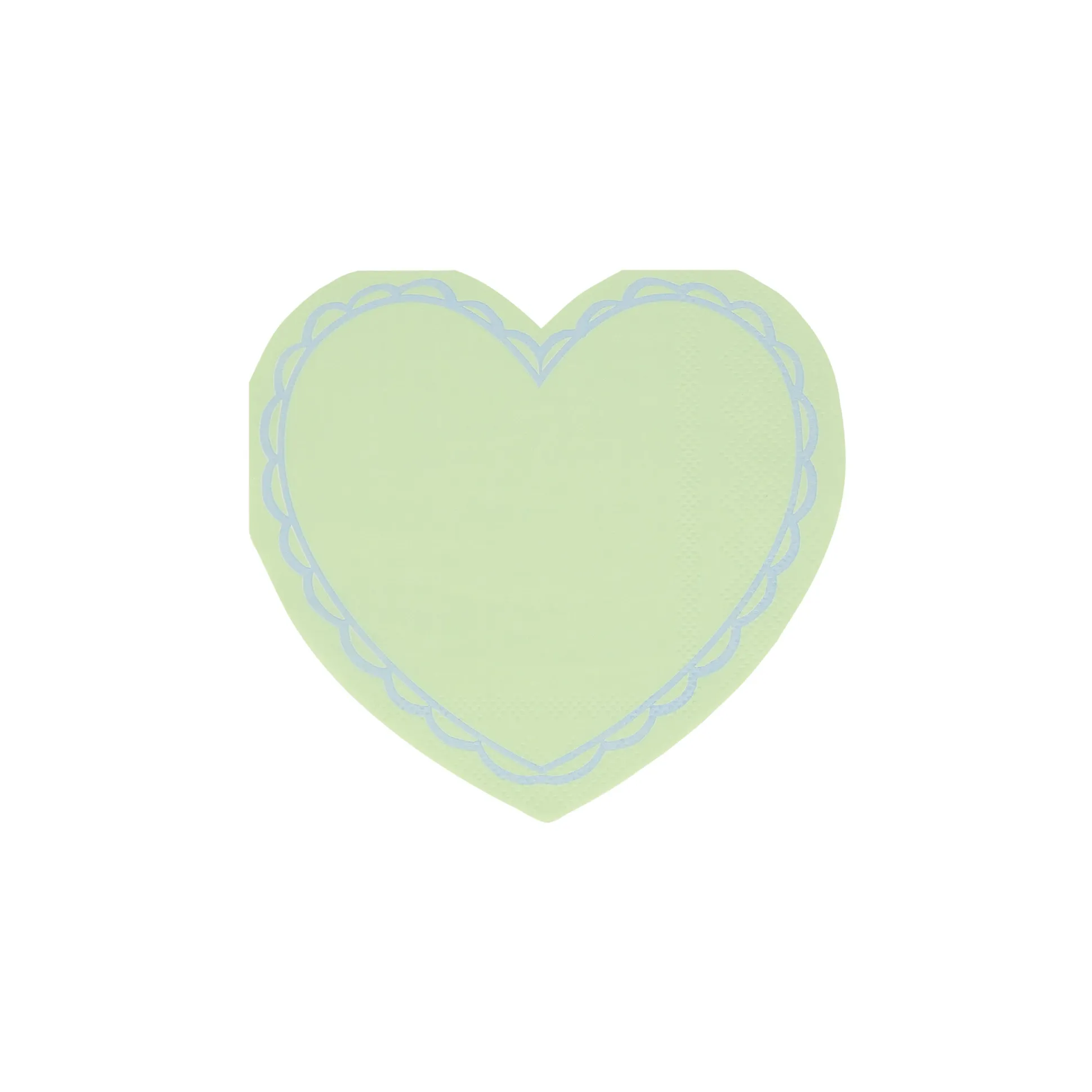 Pastel Heart Small Napkins, Pack of 16