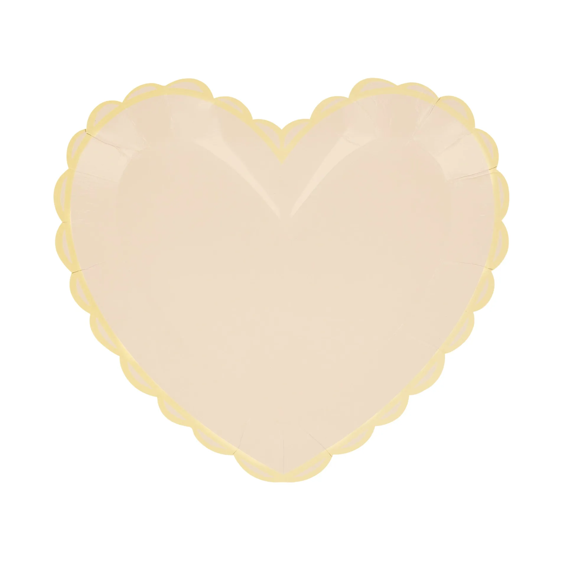 Pastel Heart Small Plates, Pack of 8