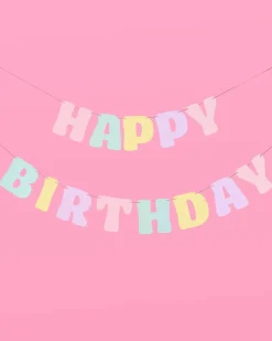 Pastel Party Banner - Matte Pastel Banner