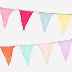 Pastel Rainbow Organza Garland